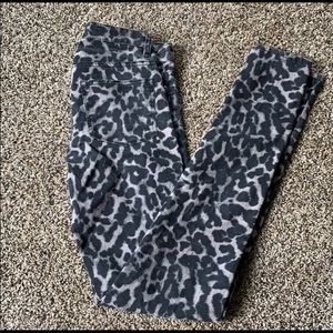 COPY - H&M cheetah print skinny jeans